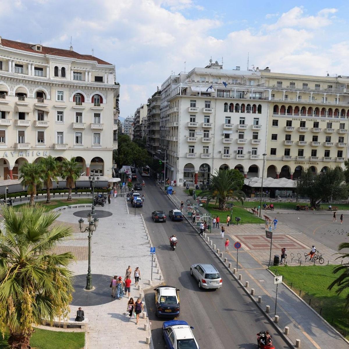 Lovely Apartment In The Heart Of Thessaloniki Center ภายนอก รูปภาพ