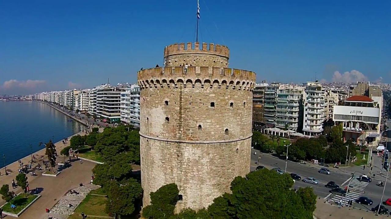 Lovely Apartment In The Heart Of Thessaloniki Center ภายนอก รูปภาพ